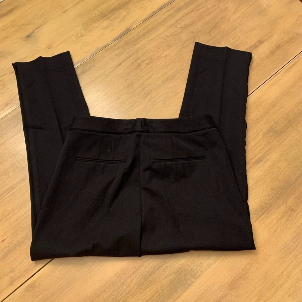 NWT Elie Tahari Alanis Cropped Pant Black Size 0 new - Picture 4 of 9